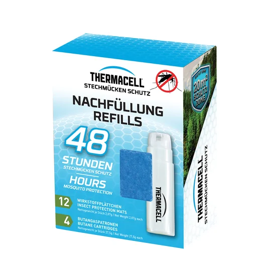 Thermacell Nachfüllpack wiederbefüllbare Kartusche mit Ventil 