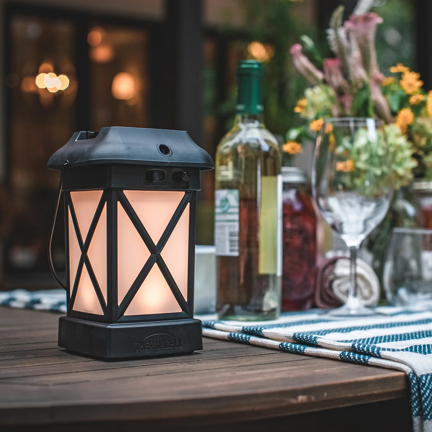 ThermaCell Veranda-Laterne MR-9W Anti Mücken Lampe 
